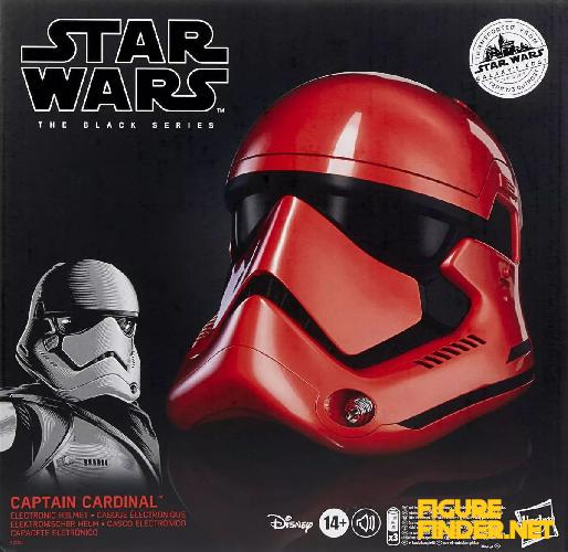 Captain Cardinal Electronic Helmet Product Image